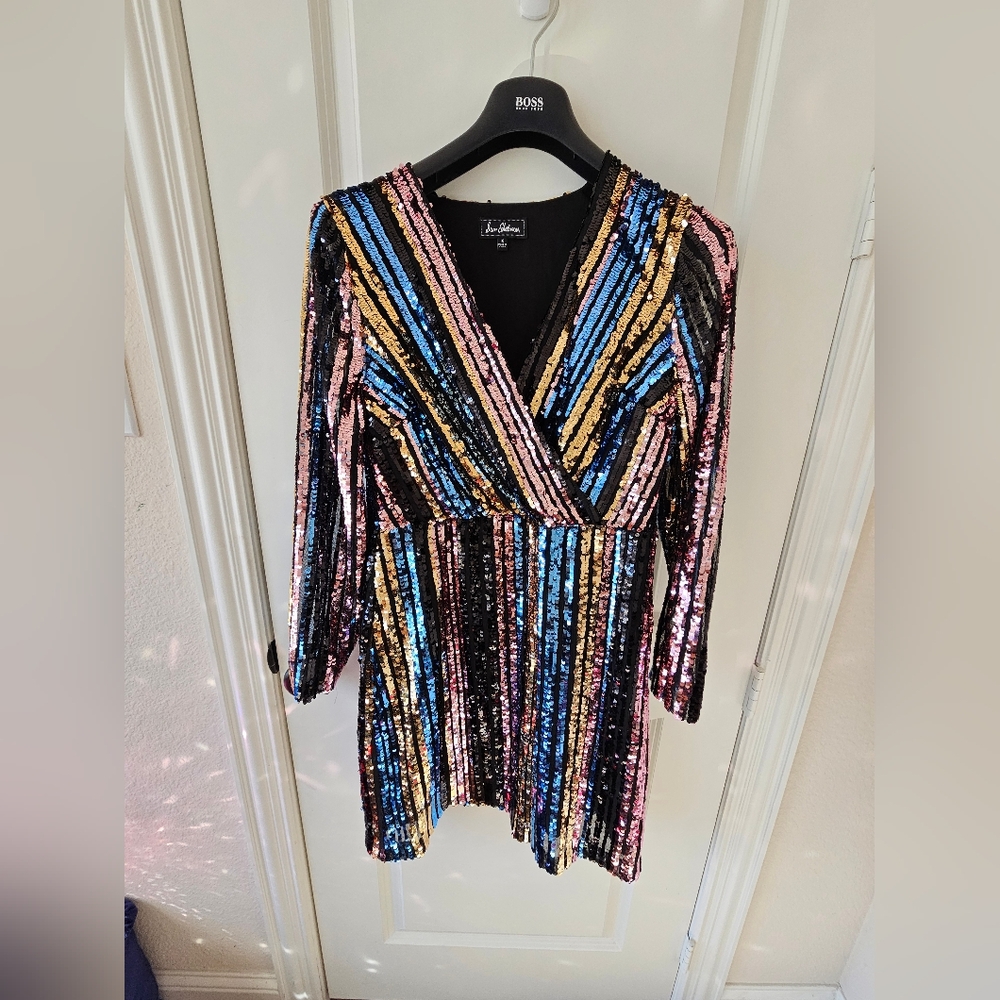 Sam Edelman Multicolor Sequin Dress